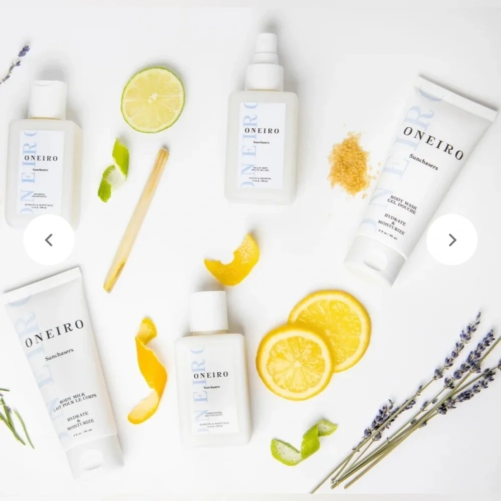 Oneiro Grooming Travel Size Set.